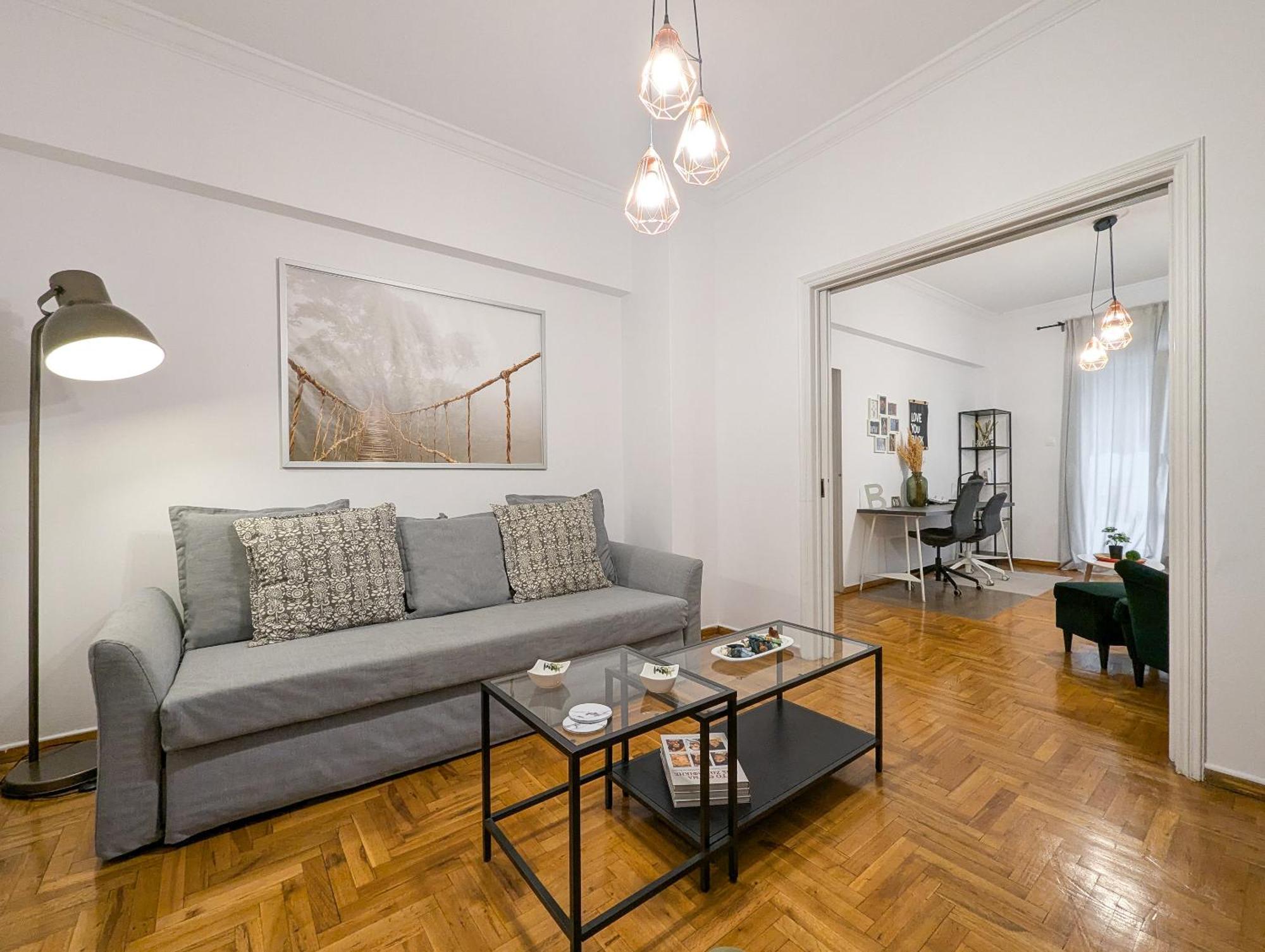 אתונה Spacious Apt For 5 Guests Next To Acropolis&Metro מראה חיצוני תמונה