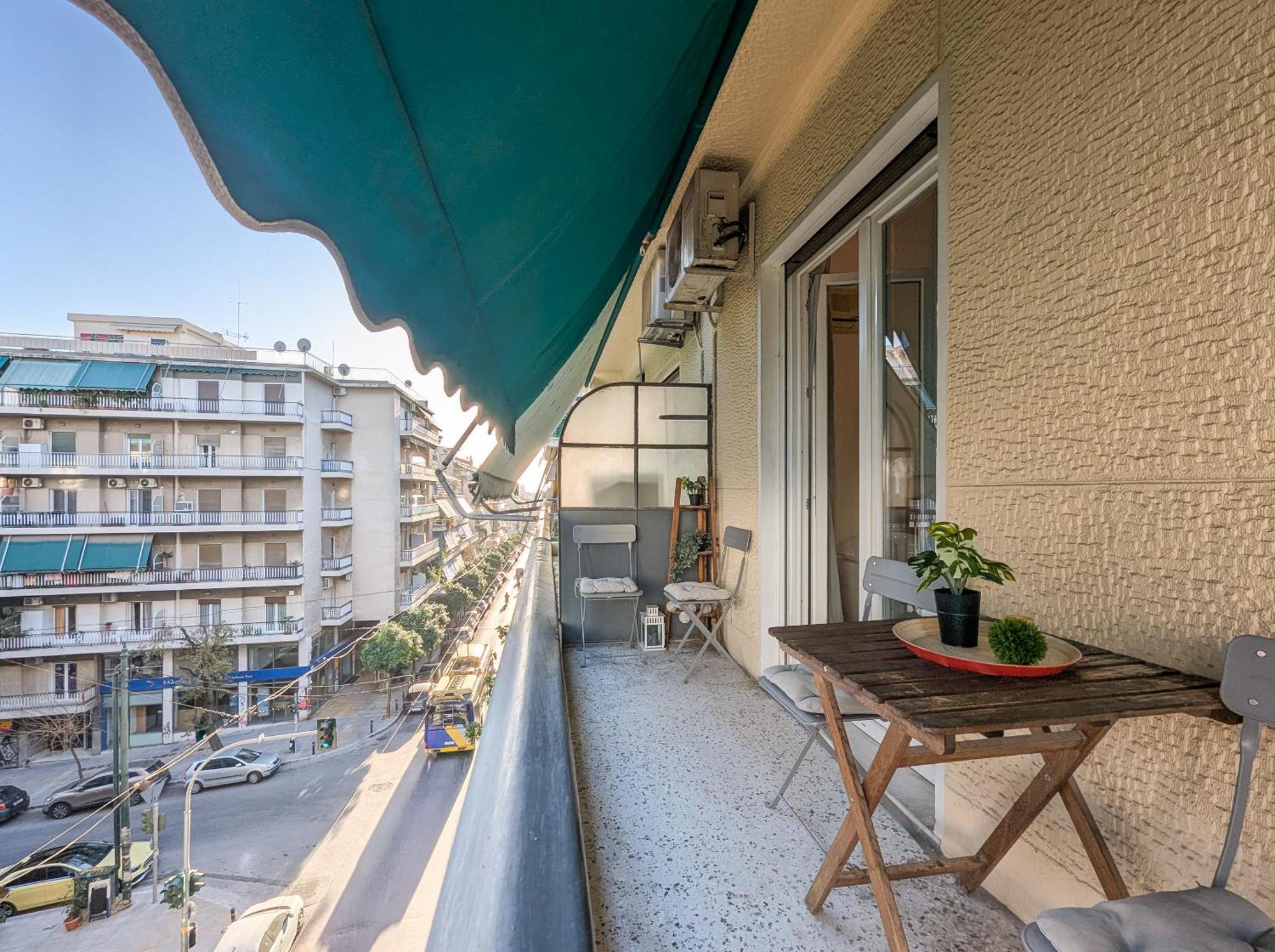 אתונה Spacious Apt For 5 Guests Next To Acropolis&Metro מראה חיצוני תמונה